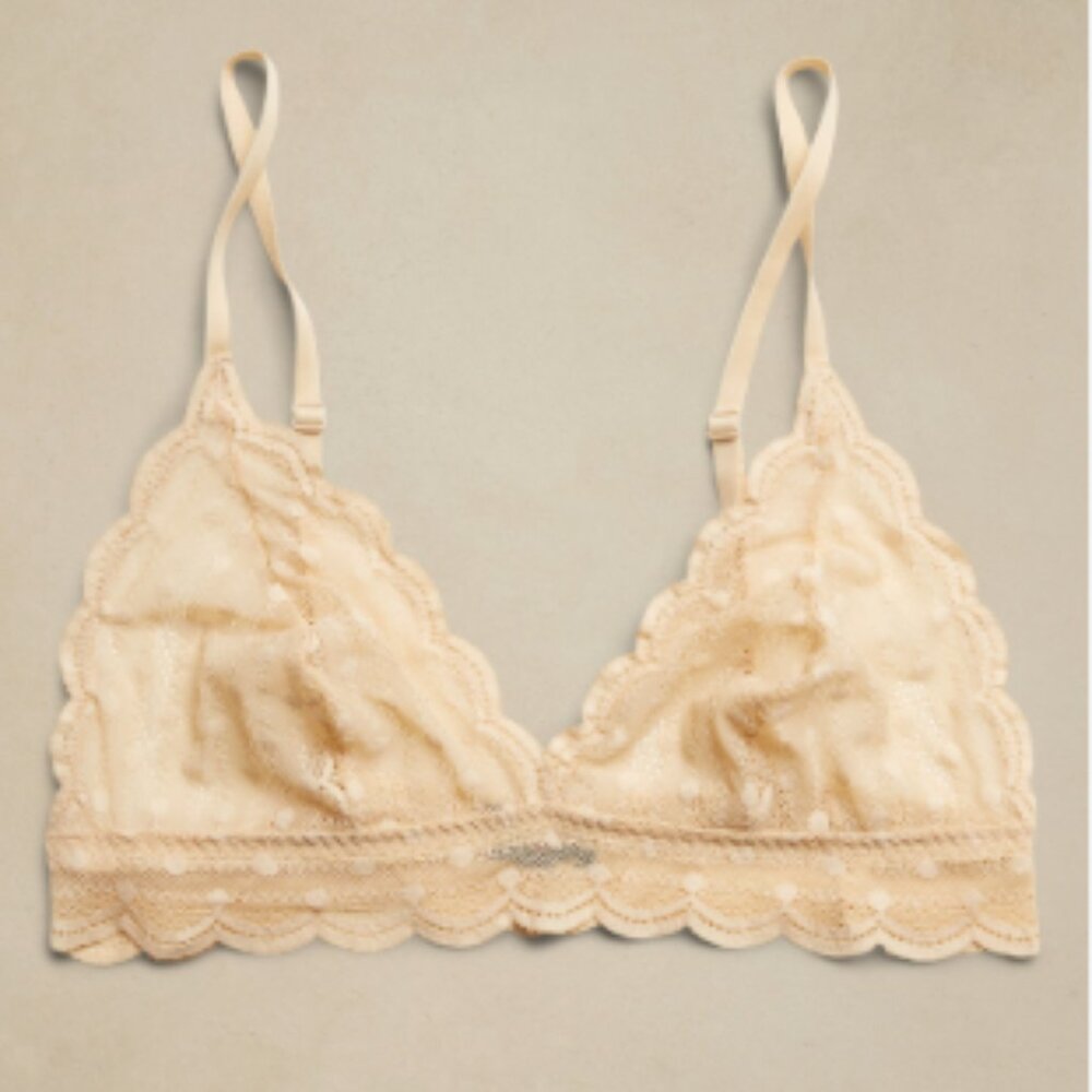 NEW Cosabella Blush Beige Sweet Treat Lace Bralette